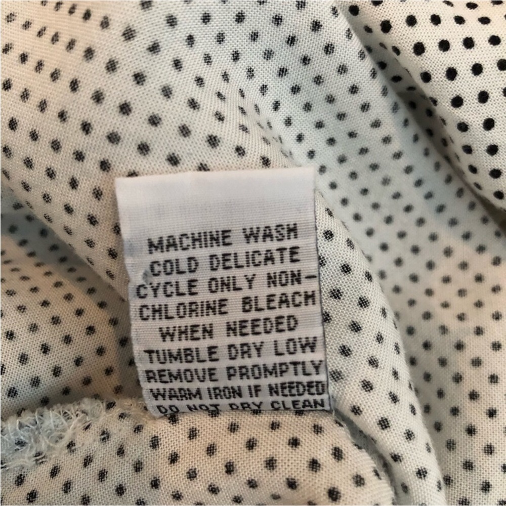 White with Black Dots Top - Picture 8 of 9